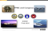 PPBE and Congress