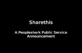 Peopleshark Public Service Announcement: Sharethis