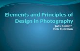 Elements and Principles of design in photography Ben Holzman