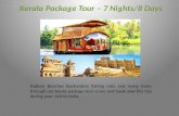 Kerala package tour for 7nights