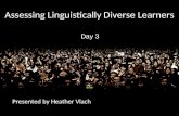 Assessing Linguistically Diverse Learners
