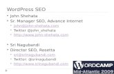 Wordpress Search Engine (SEO)