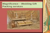 Magnificence â€“ Wedding Gift Packing Services