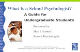 What Is A School Psychologist Powerpoint