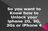 Unlock and Jailbreak iPhone 2G, 3G, 3Gs, iphone 4 up to latest 4.3.3 firmware