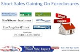 Short Sales Gaining on Foreclosures Marshall Carrasco Short Sale Expert in Reno, NV
