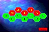 Math busters (bidmas)
