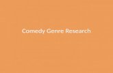 Comedy Genre Research