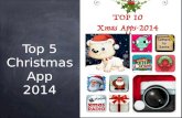 Top 5 christmas apps 2014