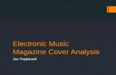 Task 2 : Electronic music magazine cover analysis