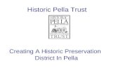 Historic Pella Trust Creating A Historic Preservation District In Pella