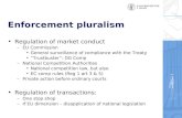 Enforcement pluralism