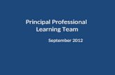 Principal Professional  Learning Team