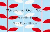 Growing Our PLC Ben Franklin Team Glen Ellyn, IL
