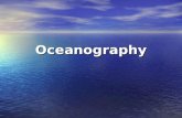 Oceanography. Oceanography Oceanography â€“ the application of all science to understanding the phenomena of the ocean Oceanography â€“ the application of