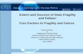 Extent and Sources of State Fragility and Failure: Core Factors in Fragility and Failure David Carment & Yiagadeesen (Teddy) Samy Woodrow Wilson International