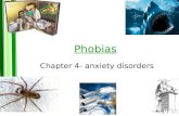 Phobias Chapter 4- anxiety disorders. What is a phobia? A specific phobia is an _________________________________________________ _________________________________________________