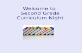 Welcome to  Second Grade Curriculum Night