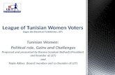 League of  Tunisian Women Voters (Ligue des Electrices Tunisiennes, LET)