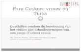 Esra Cokun : vrouw en Turks