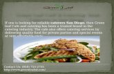 Green Leaf Café & Catering  Best Caterers in San Diego