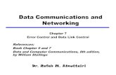 Data Communications and Networking - ??Byte stuffing â€¢The sender ... with character stuffing â€¢STX and ETX are used for frame synchronization â€¢DLE and DLE insertion