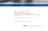Reporting and BI in Microsoft Dynamics Microsoft Dynamics AX (Microsoft Dynamics AX 4.0), and there