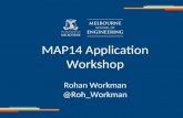 MAP14 Startup Accelerator Application Workshop - Rohan Workman