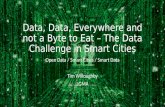 Data data everywhere and not a byte to eat