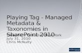 Chris McNulty - Managed Metadata and Taxonomies