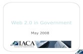 Web 2.0 in Government