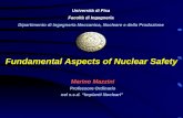 Fundamental Aspects of Nuclear Safety Marino Mazzini Professore Ordinario nel s.s.d. Impianti Nucleari Universit  di Pisa Facolt  di Ingegneria Dipartimento