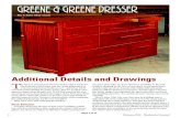 Greene & Greene Dresser - Blog | Videos | Plans | How To Greene & Greene Dresser Additional Details