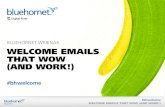 Creating Welcome Emails that Wow (And Work!)
