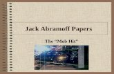 Jack Abramoff 3.The Mob Hit