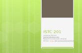 ISTC Fall 2014