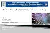 carbon nano tubes for delivery of anticancer drugs