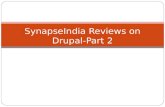 SynapseIndia reviews on drupal part 2