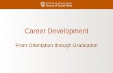 Career Development from Orientation Through Graduation