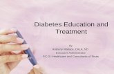 Diabetes Education and Treatment