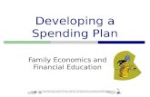 Developing a Spending Plan
