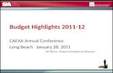 Budget Highlights 2011-12