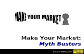 Make Your Market: Myth Busters