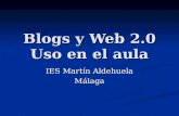 Blogs y Web 2.0 Uso en el aula