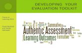 Developing   your Evaluation Toolkit