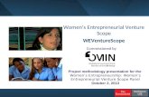 Womenâ€™s Entrepreneurial Venture Scope WEVentureScope