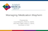 Managing Medication Mayhem