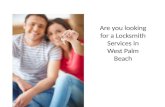 Locksmith Services in West Palm Beach, Mobile Locksmith Services in Florida