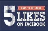 5 Ways To Get More Likes On Facebook