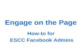 Facebook for ESCC Admins